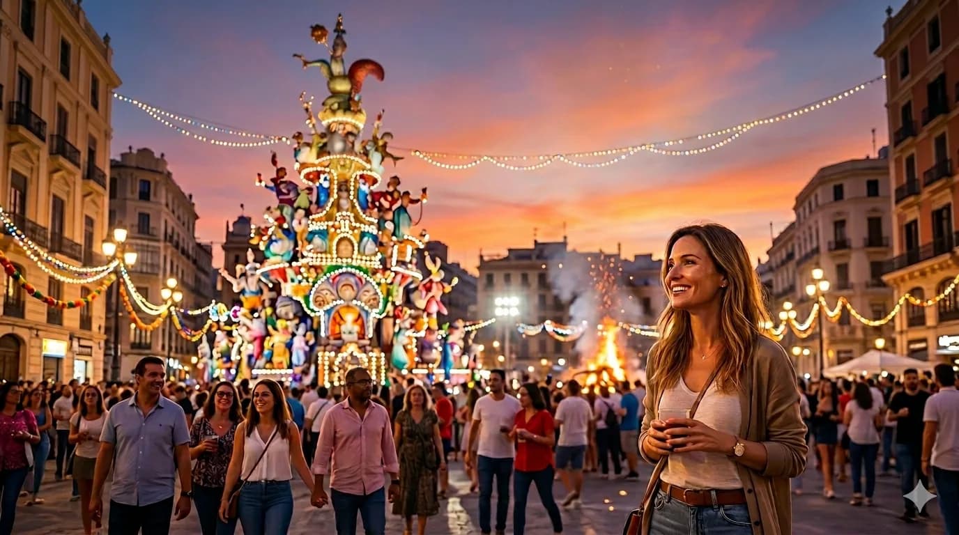 Tratamiento facial profesional en Valencia durante Fallas