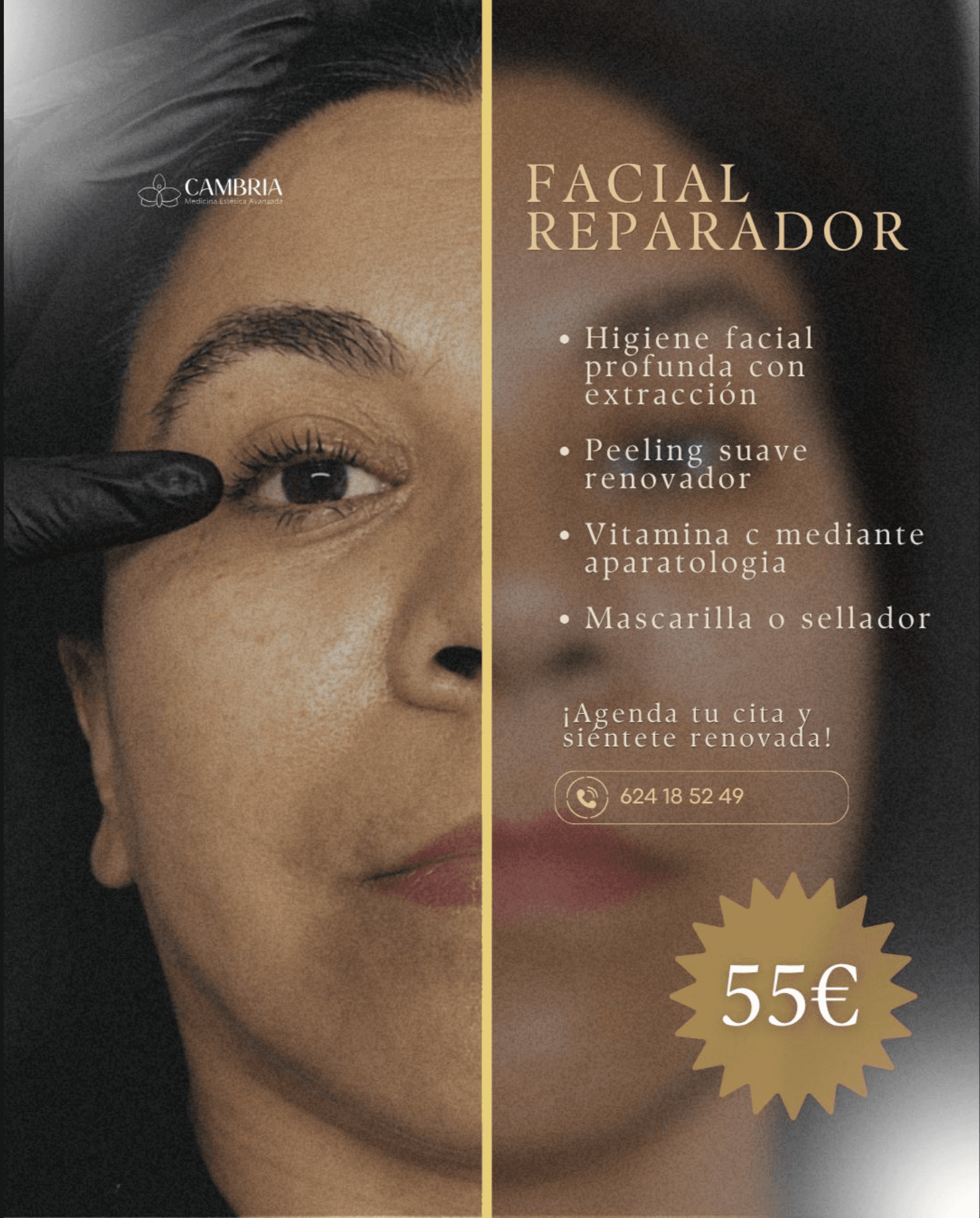Facial reparador