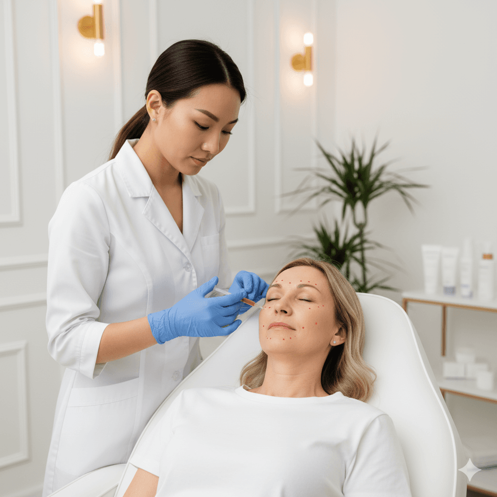 Tratamiento Facial de Plasma Rico en Plaquetas